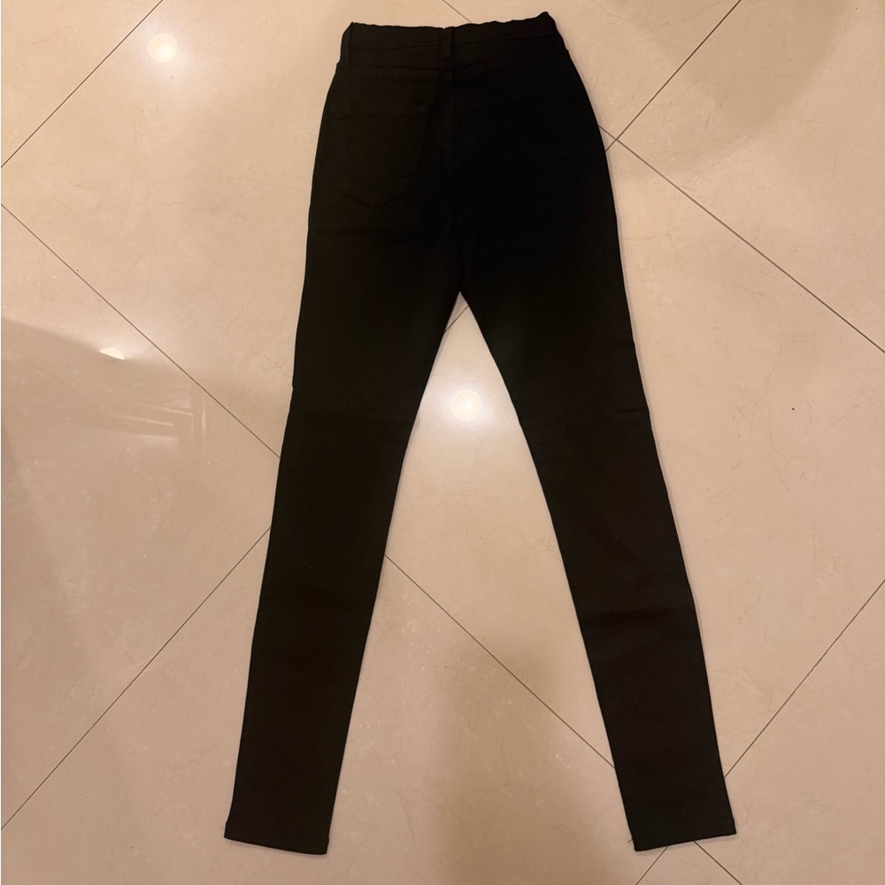 Vibrant Miu Black Skinny Jeans View 2